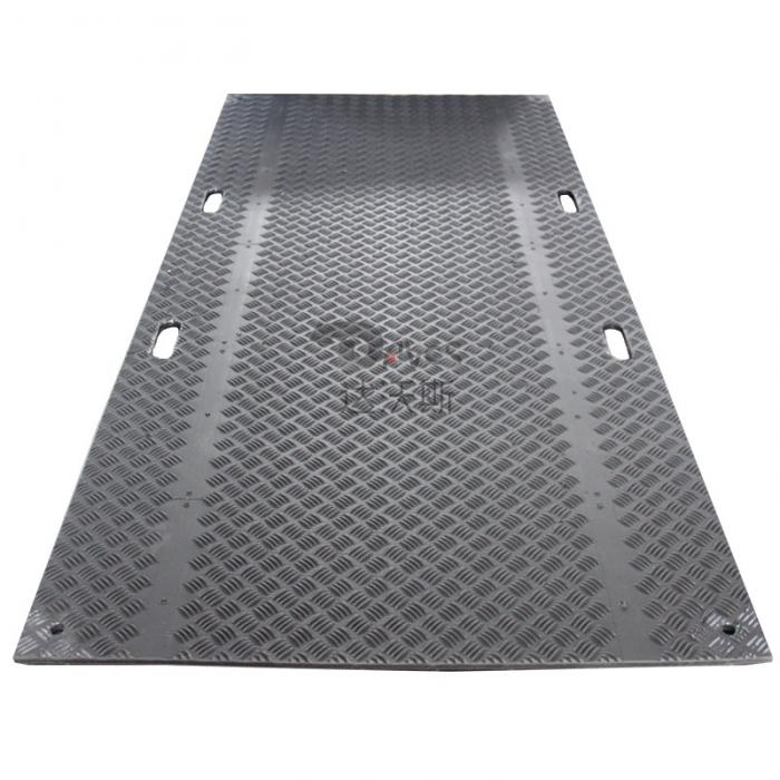 HDPE铺路板 轻型防滑耐磨临时路基板